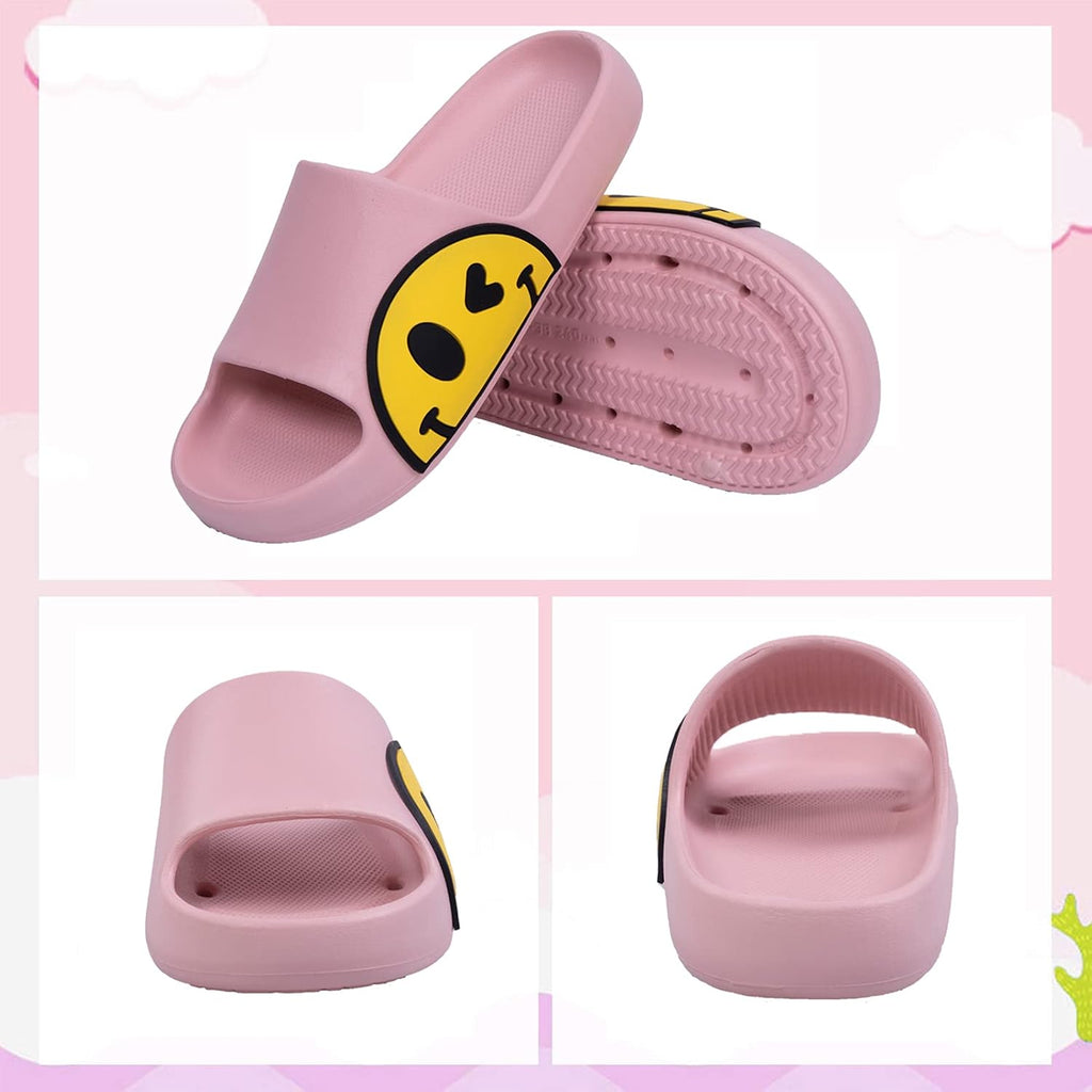 Big Kids Cloud slides,Boys Girls Slides Non-slip Summer Beach Pool Shoes Toddler Cartoon Slides Sandals Indoor&Outdoor Garden Slippers Shower Shoes