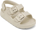Toddler Boys Girls Double Buckle Sandals Children's Adjustable Back Strap Water Sandal
