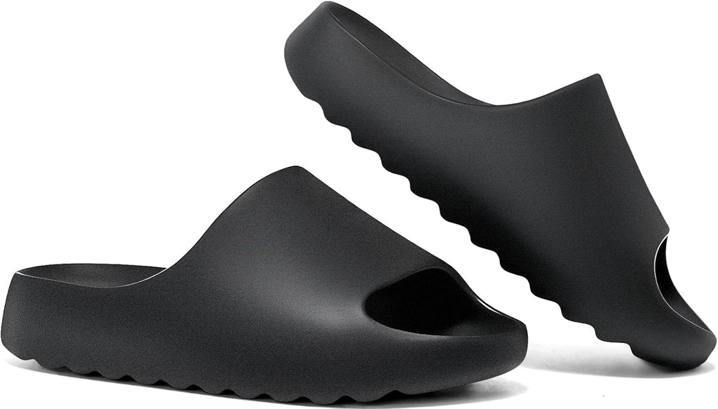 Kids Cloud Slides Boys Girls Pillow Slippers – Slip-On Slide Sandals, Summer Beach Pool Shoes, Indoor and Outdoor