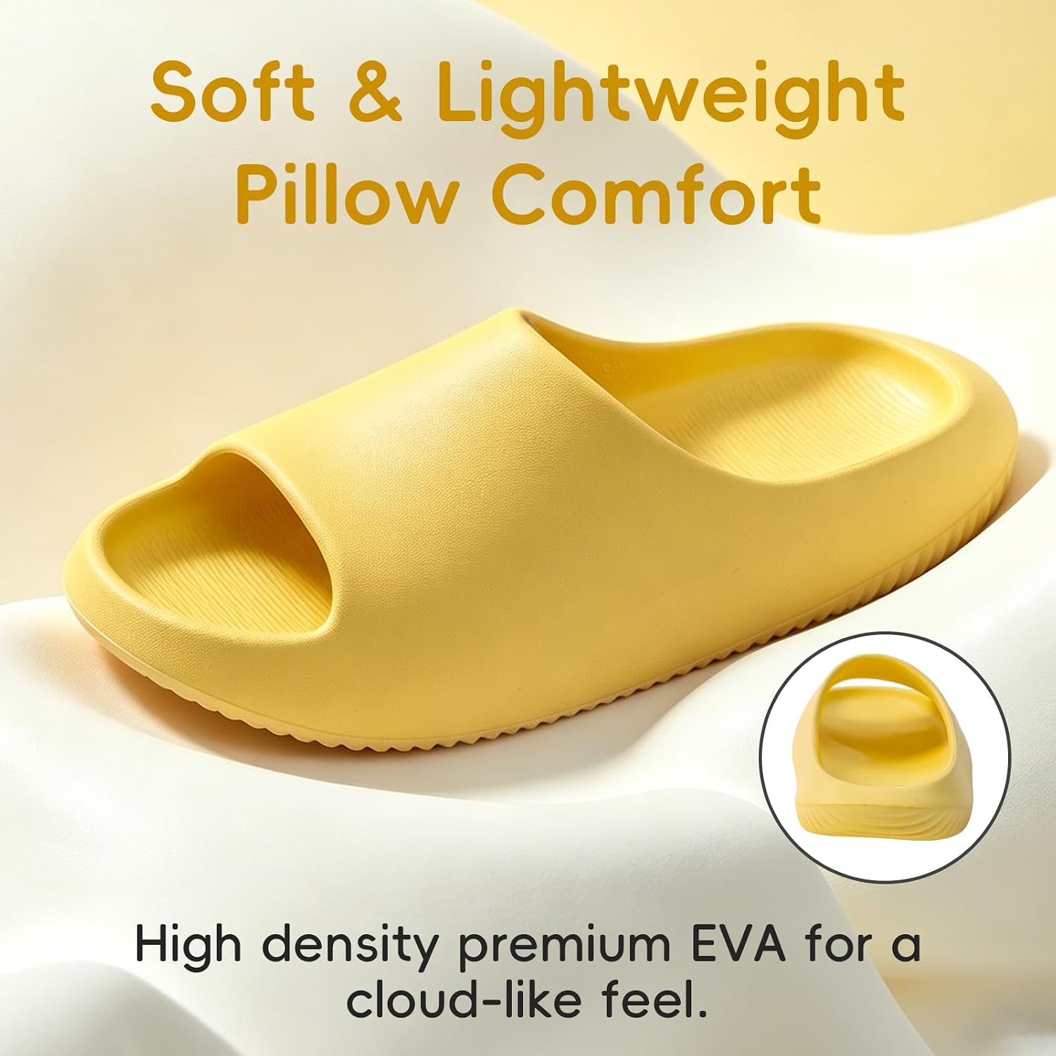 Kids Cloud Slides Boys Girls Non Slip Shower Shoes Comfy Pillow Slide Sandals Soft Thicken Sole Summer House Slippers Lightweight for Bathroom Beach Pool