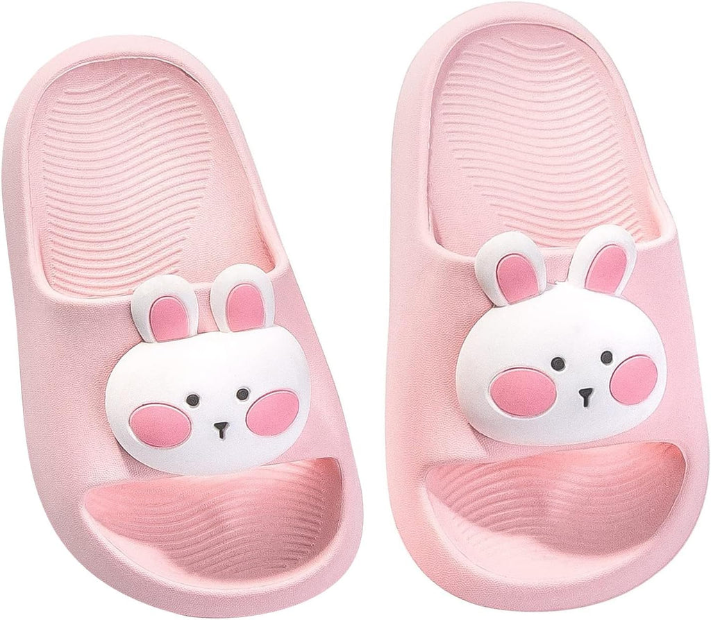 Bunny Toddler Slides Slipper Unisex Child Boys Girls Slide Sandals for Kids Flip Flops Compfy Shower Slippers Beach Garden Shoes