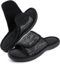 Men's Adjustable Wrap Memory Foam Slide Slipper