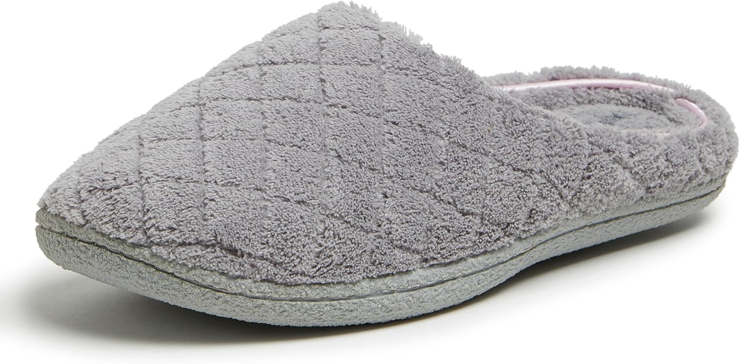 womens  Washable Memory Foam Terry Clog With Wide Widths